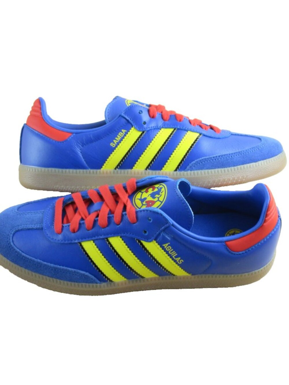 Adidas Men's Samba Licensed Club América Soccer Shoes Blue Sizes NIB KJ3531 - Picture 9 of 11
